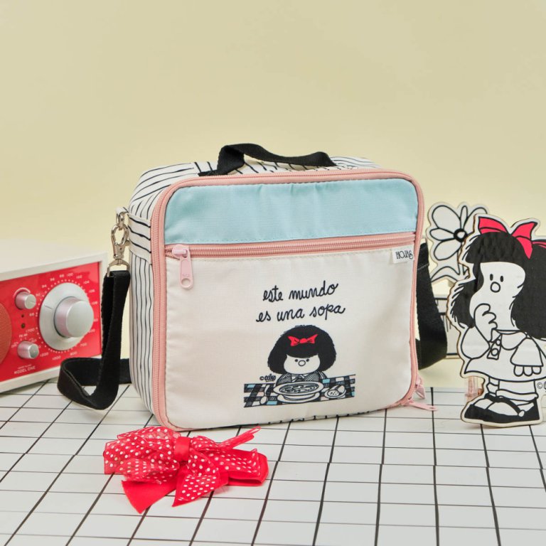 Lonchera Snoopy Set Mochila Lonchera Cartuchera De Mafalda
