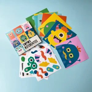 Somos Diferentes monstruos - Juego de Stickers