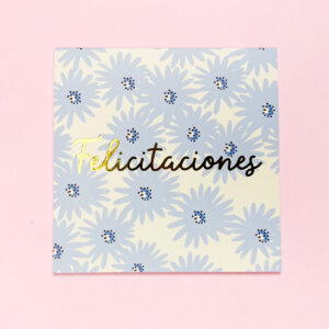 Tarjeta Flores