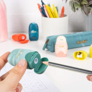 Borrador + Sacapuntas Capsule Lava