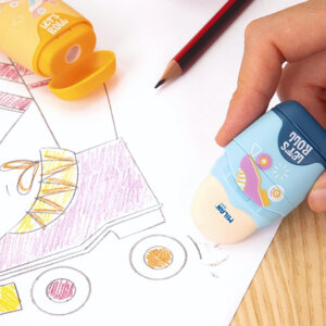 Borrador + Sacapuntas Capsule Roller