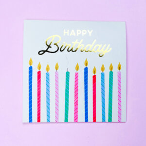 Tarjeta Velas